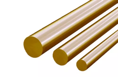 Круг латунный прес 70, длина 3 м, марка Л63 фото, купить в СПб