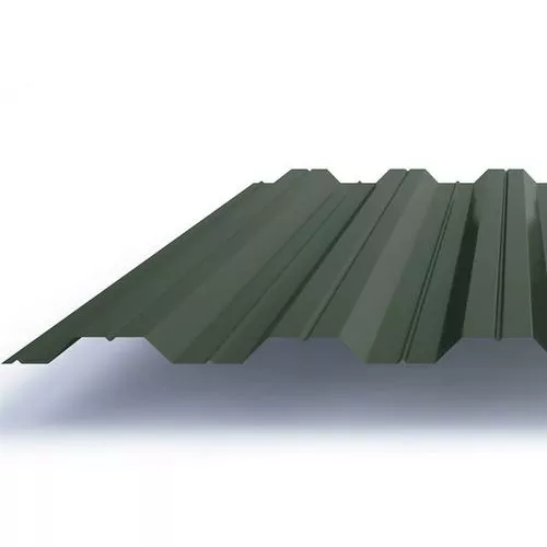Профнастил НС-35 0.7 мм 1000 мм зеленый RAL 6005 фото, купить в СПб