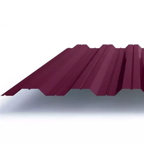 Профнастил НС-35 0.6 мм 1000 мм красный RAL 3005 фото, купить в СПб